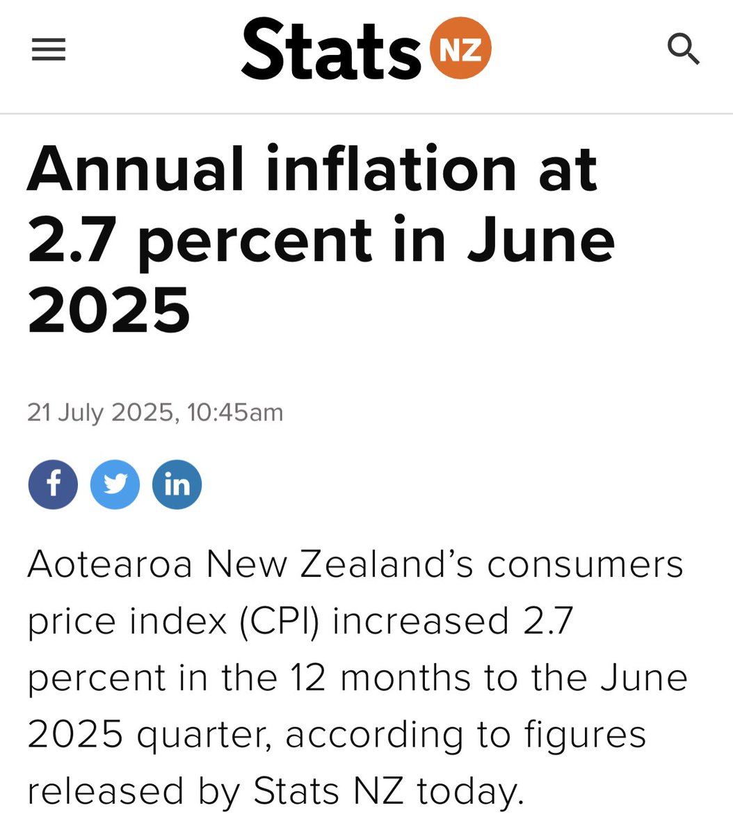 TheZeitgeistNZ's tweet image. Inflation is creeping up to uncomfortably high levels again, which may get the Reserve Bank thinking about raising interest rates and putting the kibosh on economic growth. Not good.
The biggest drivers appear to be local government rates, rents, and electricity prices. The…