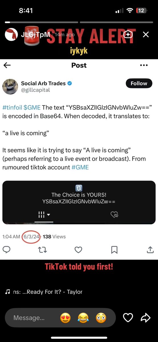 lorrdfarquaadd's tweet image. TikTok RK just posted a Story showing how he told everyone about the live last year before anyone else. Just another proof this is RK