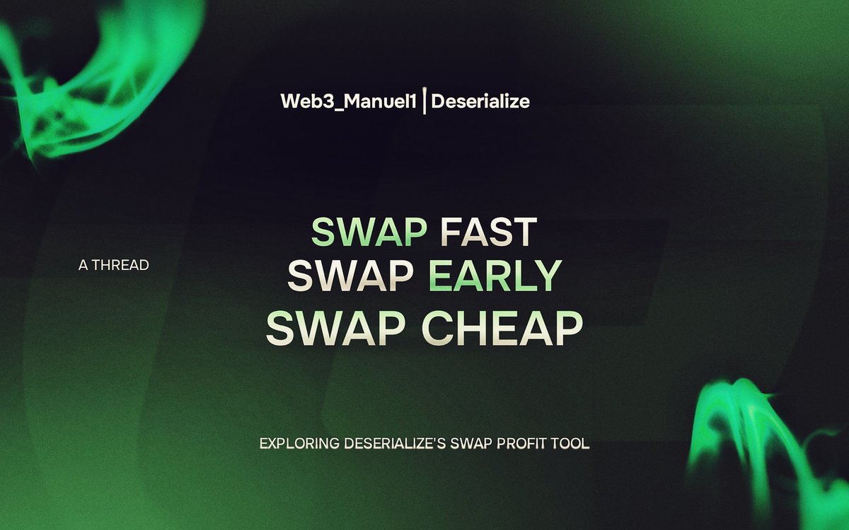 Web3_Manuel1's tweet image. Feeling overwhelmed by big swap fees or confused because liquidity is scattered all over Web3?
@Deserialize_ is here to save the day.
The very first and quickest DEX aggregator built on Eclipse ecosystem @EclipseFND.