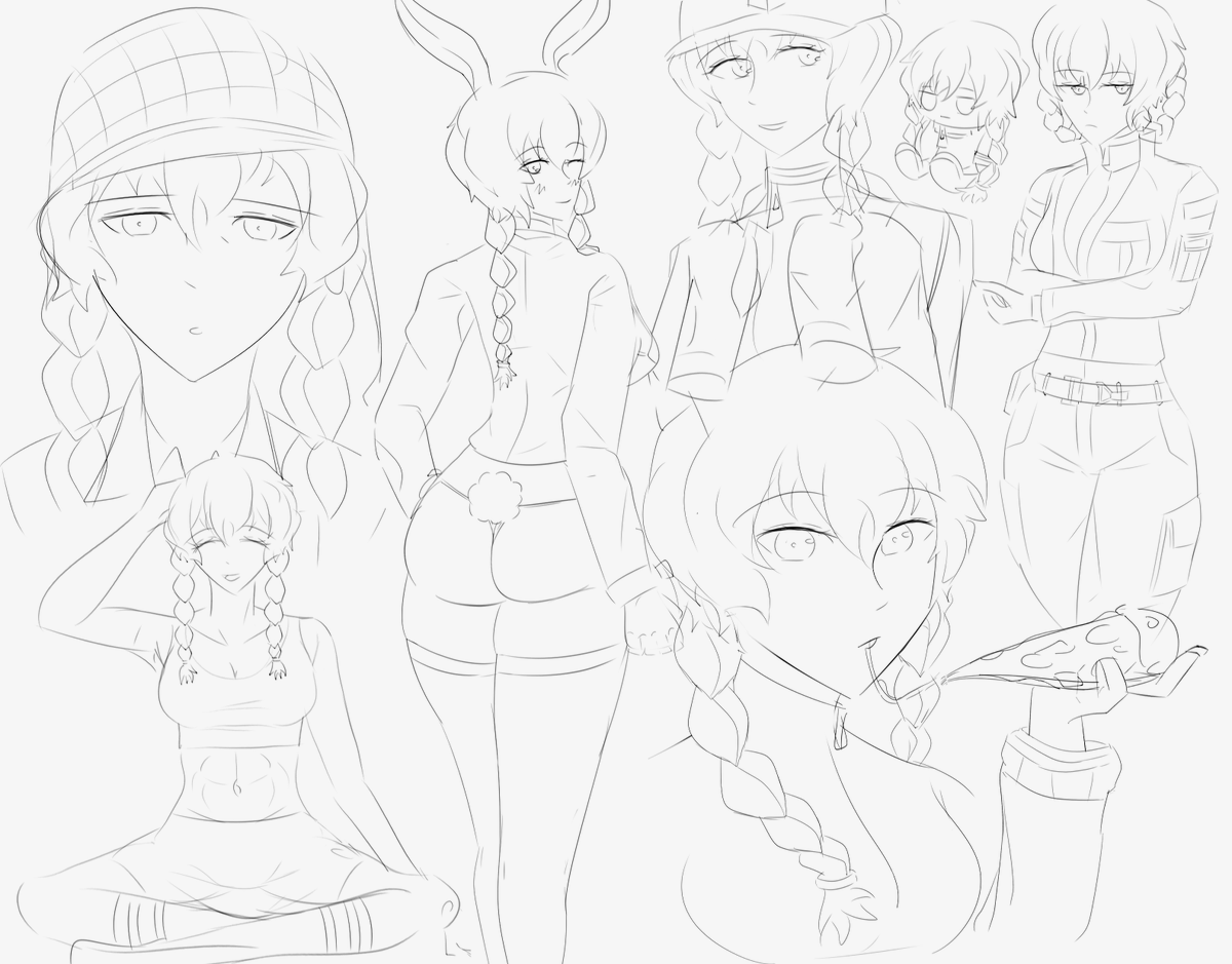 some suzu sketches