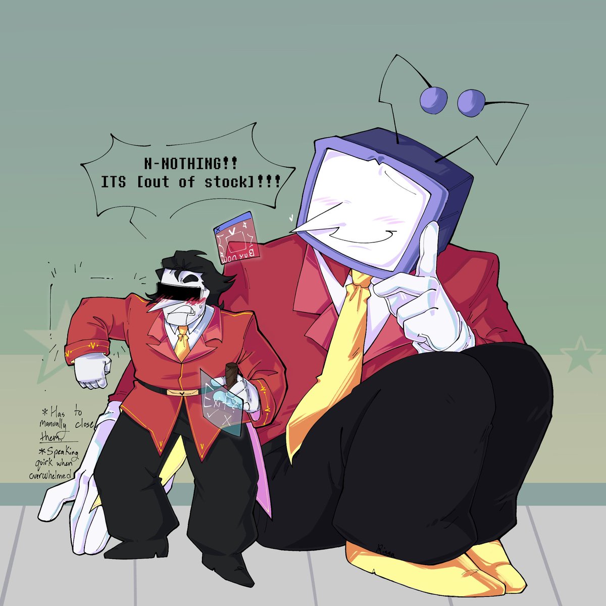 HeckinRissa's tweet image. Lil headcannon 
#spamtenna #tenna #DELTARUNE