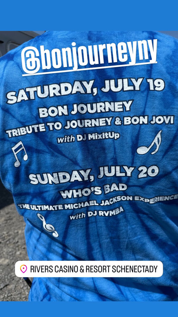 THANK YOU <a href="/RiversCasino_NY/">Rivers Casino & Resort</a> !!  Over 5K showed up for our <a href="/bonjourneynyc/">BonJourneyNY</a> show at Harbor Jam ‘25!