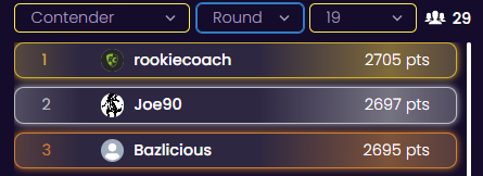 RookieCoach (@rookiecoachafl) on Twitter photo Fair to say you legends have been showing me how it's done in our <a href="/GamedaySquad/">GameDay Squad - Fantasy Sports</a> Private League, but this week, we found form 🤣 #gdsfantasy Fair to say you legends have been showing me how it's done in our <a href="/GamedaySquad/">GameDay Squad - Fantasy Sports</a> Private League, but this week, we found form 🤣 #gdsfantasy