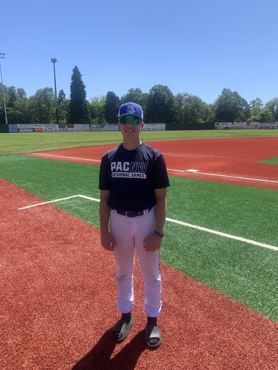 Channing Kohn (@channingko50482) on Twitter photo 7-14-25
PAC NW Navy 2028 vs PAC NW Green 2028
Won 6-2
4.0 IP 68 P 4 H 1 ER 2 BB 6K
All tournament team pitcher
SL had good break and was consistent and FB had good movement
<a href="/CoachEddieSmith/">Eddie Smith</a> <a href="/PNWBaseball/">PNW Regional Baseball</a> <a href="/toptierpnw/">Top Tier Sports</a> <a href="/LSHSVikingsBSB/">Lake Stevens HS Baseball</a> <a href="/AEvasickPNW/">Arlo Evasick</a> <a href="/prepbaseball/">Prep Baseball</a> 7-14-25
PAC NW Navy 2028 vs PAC NW Green 2028
Won 6-2
4.0 IP 68 P 4 H 1 ER 2 BB 6K
All tournament team pitcher
SL had good break and was consistent and FB had good movement
<a href="/CoachEddieSmith/">Eddie Smith</a> <a href="/PNWBaseball/">PNW Regional Baseball</a> <a href="/toptierpnw/">Top Tier Sports</a> <a href="/LSHSVikingsBSB/">Lake Stevens HS Baseball</a> <a href="/AEvasickPNW/">Arlo Evasick</a> <a href="/prepbaseball/">Prep Baseball</a>