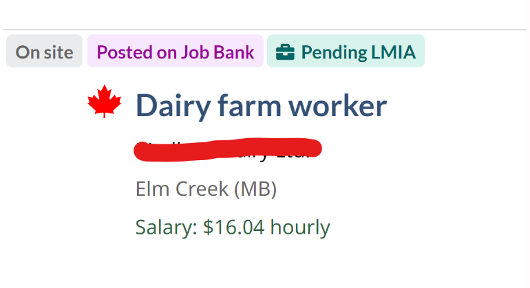 I think my absolute favourite thing that happens in Canada is this: 

When supply managed dairy or chicken farmers

hire temporary foreign workers because they need cheap labour to function IN A COMPLETELY CAPTIVE MARKET.

Literally, there is NO COMPETITION or imports allowed.