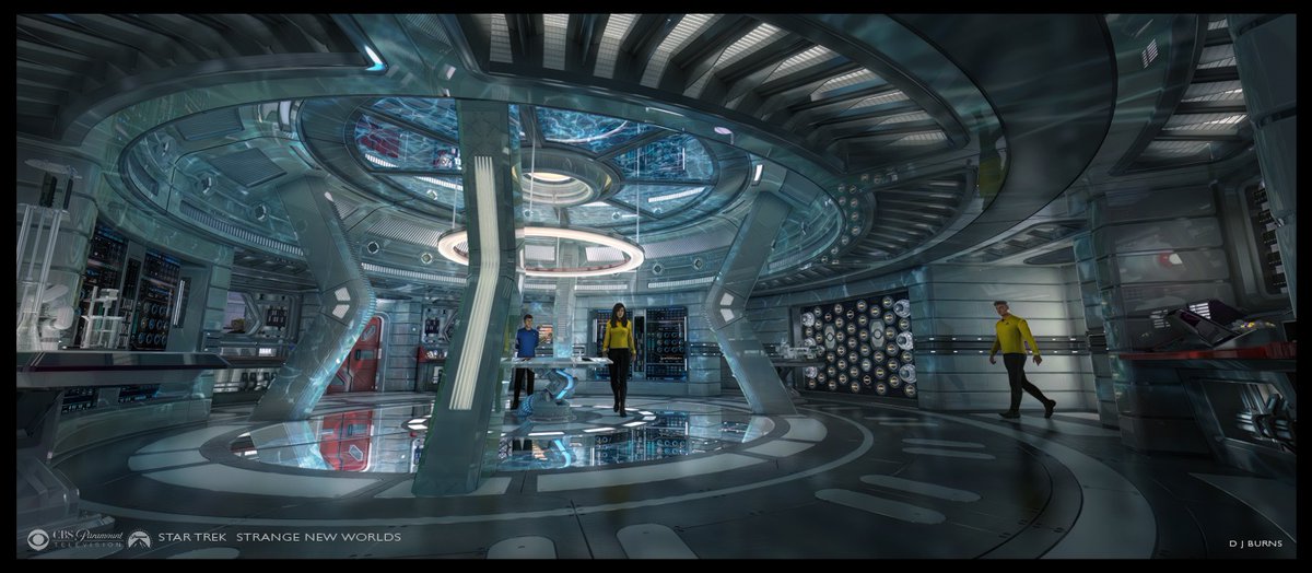 djb_art's tweet image. This one was fun to do the Concept design for - First Pic of the new SciLab set debuting in season 03.🖖#StarTrekSNW #StrangeNewWorlds #StarTrekStrangeNewWorlds #StarTrek