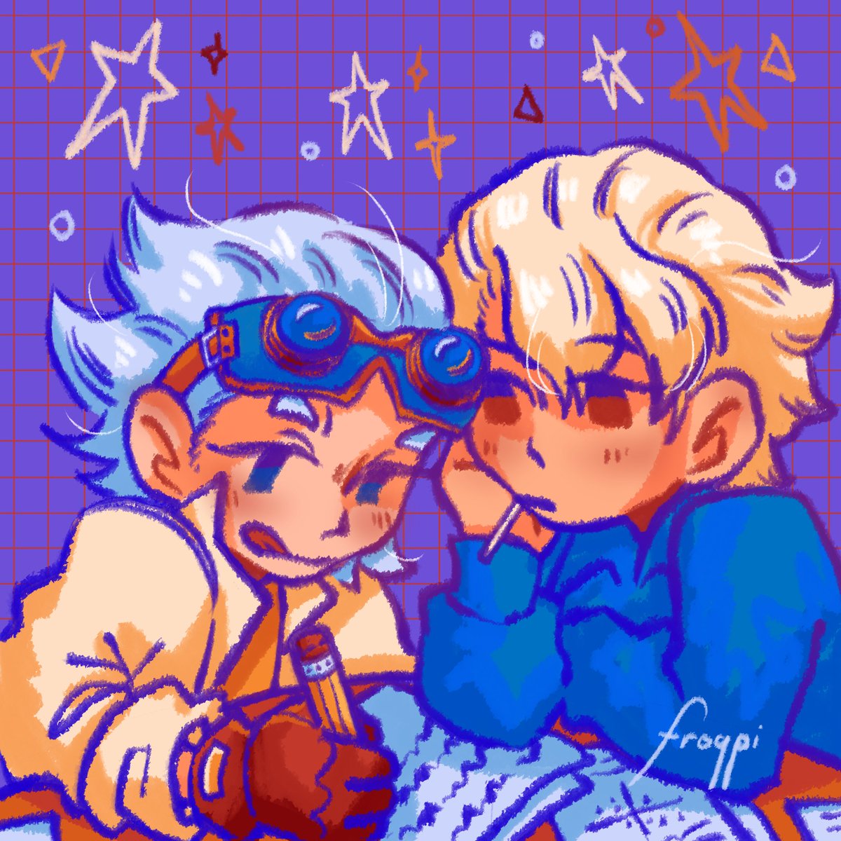 froqpi's tweet image. whough the babeys #drstone #stanxeno