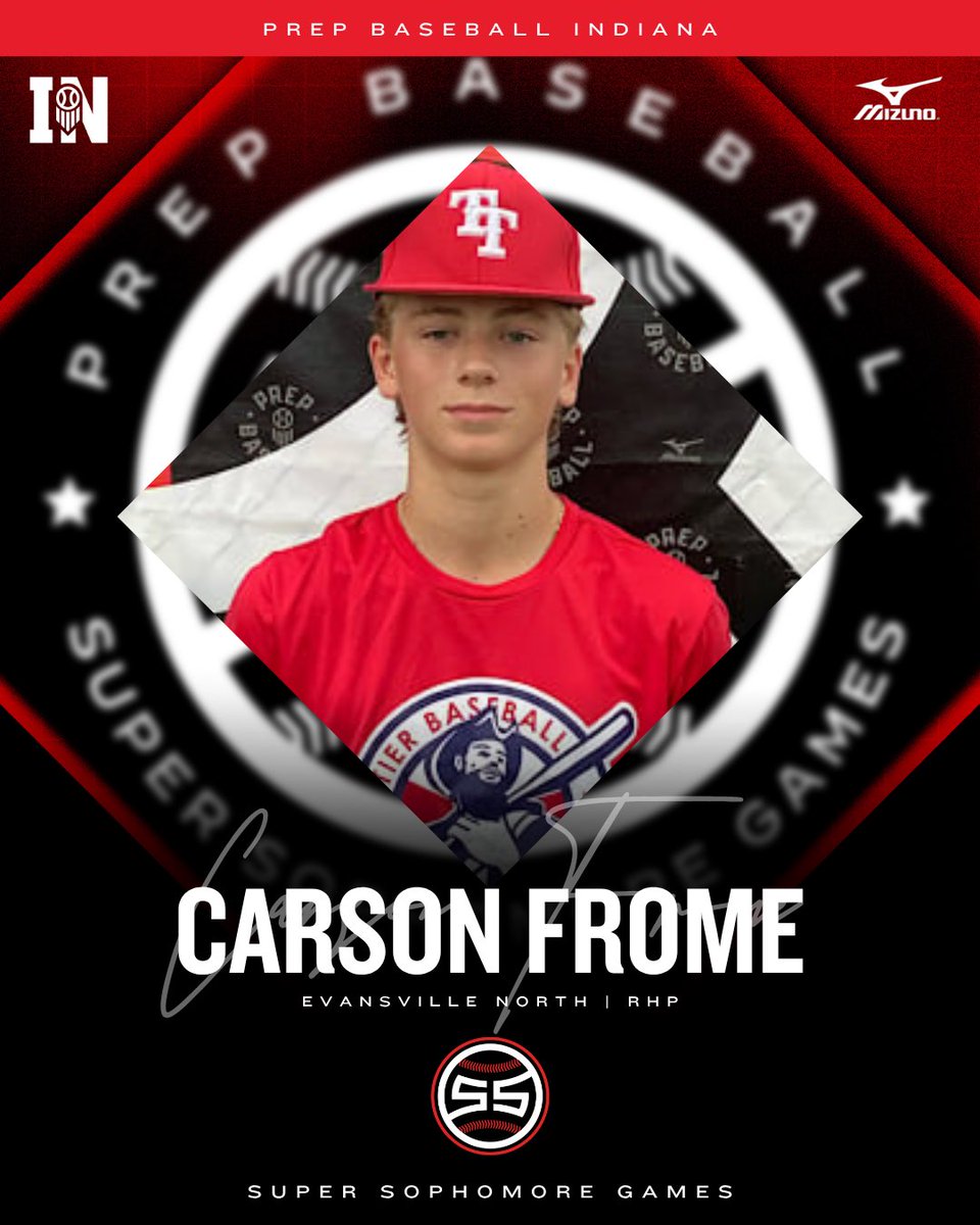 Prep Baseball Indiana (@prepbaseballin) on Twitter photo ᴍɪᴅᴡᴇꜱᴛ ꜱᴜᴘᴇʀ ꜱᴏᴘʜᴏᴍᴏʀᴇ ɢᴀᴍᴇꜱ
𝙄𝙣𝙫𝙞𝙩𝙚 𝘼𝙘𝙘𝙚𝙥𝙩𝙚𝙙
‘28 RHP Carson Frome (<a href="/FromeCarson/">Carson Frome</a>) is locked in for #MWSSG25🙌
6’0” 155. Long, uninterrupted arm path. FB reached 84 in a 👀 on the summer circuit, M2C.
ℹ️ loom.ly/K9-pB7s | #TeamIndiana ᴍɪᴅᴡᴇꜱᴛ ꜱᴜᴘᴇʀ ꜱᴏᴘʜᴏᴍᴏʀᴇ ɢᴀᴍᴇꜱ
𝙄𝙣𝙫𝙞𝙩𝙚 𝘼𝙘𝙘𝙚𝙥𝙩𝙚𝙙
‘28 RHP Carson Frome (<a href="/FromeCarson/">Carson Frome</a>) is locked in for #MWSSG25🙌
6’0” 155. Long, uninterrupted arm path. FB reached 84 in a 👀 on the summer circuit, M2C.
ℹ️ loom.ly/K9-pB7s | #TeamIndiana