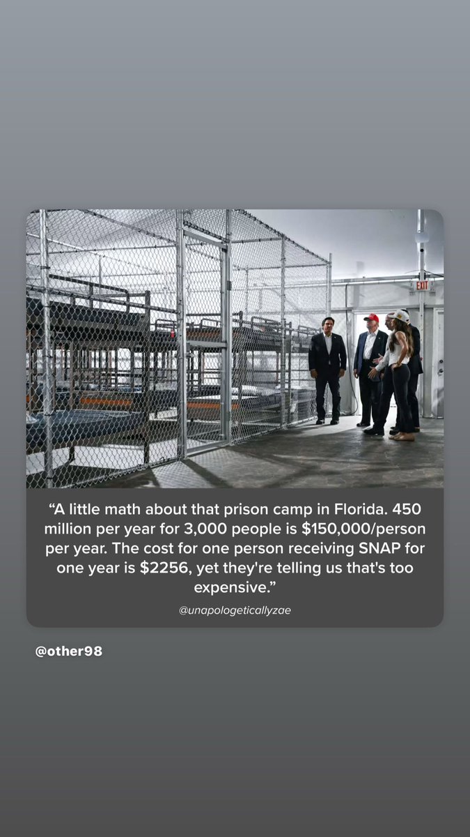 azsweetheart013's tweet image. Pay attention people. Who is making this money? We can’t feed people, but we can put chain-link fences around migrant field workers, landscapers, cooks. Mother’s father’s friends neighbors. So somebody can make money.