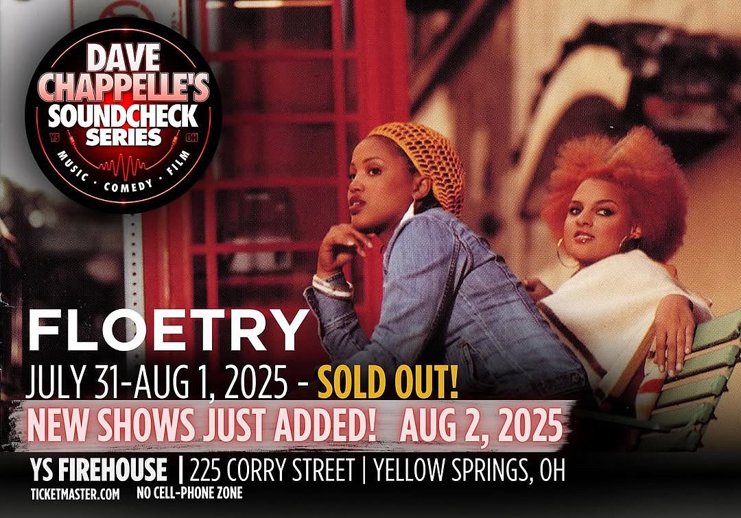 PEbroshawn's tweet image. New show just added. Now 3 nights of “Floetic Soul!” Get your tickets at: Ticketmaster.com