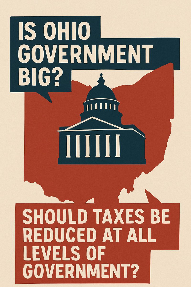 DavidThomasOH's tweet image. You either believe the level of taxation on our residents and spending is not enough or is too much. If it is not enough, the current property tax system works great for unvoted windfalls and large increases in revenue. If taxation and spending is too much, curbing the automatic…