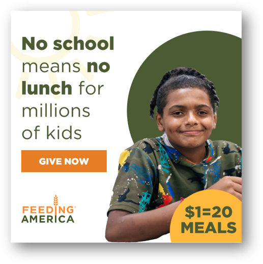 FeedingAmerica's tweet image. School’s out—and for millions of kids, that means losing access to lunch.
This summer, we can help ensure every child gets the meals they need to grow, play, and thrive.
Act now, your gift will be matched 2X to help provide 2X the meals.
☀️ Give now: bit.ly/4mG7bfs
