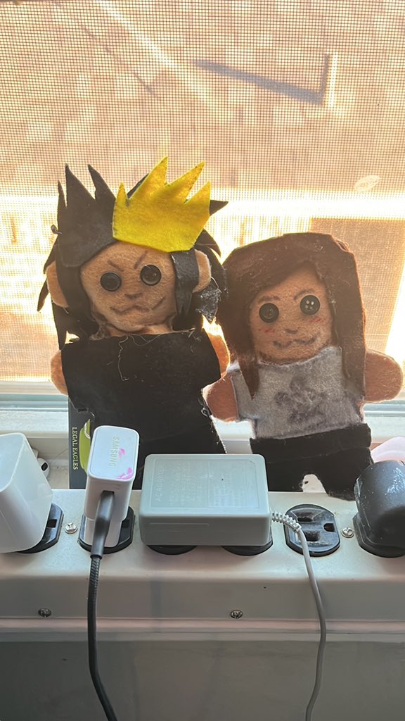duckseeksducks's tweet image. I made these awhile ago but look at my idiot sons. Im gonna bring vic to mcr in two weeks probably