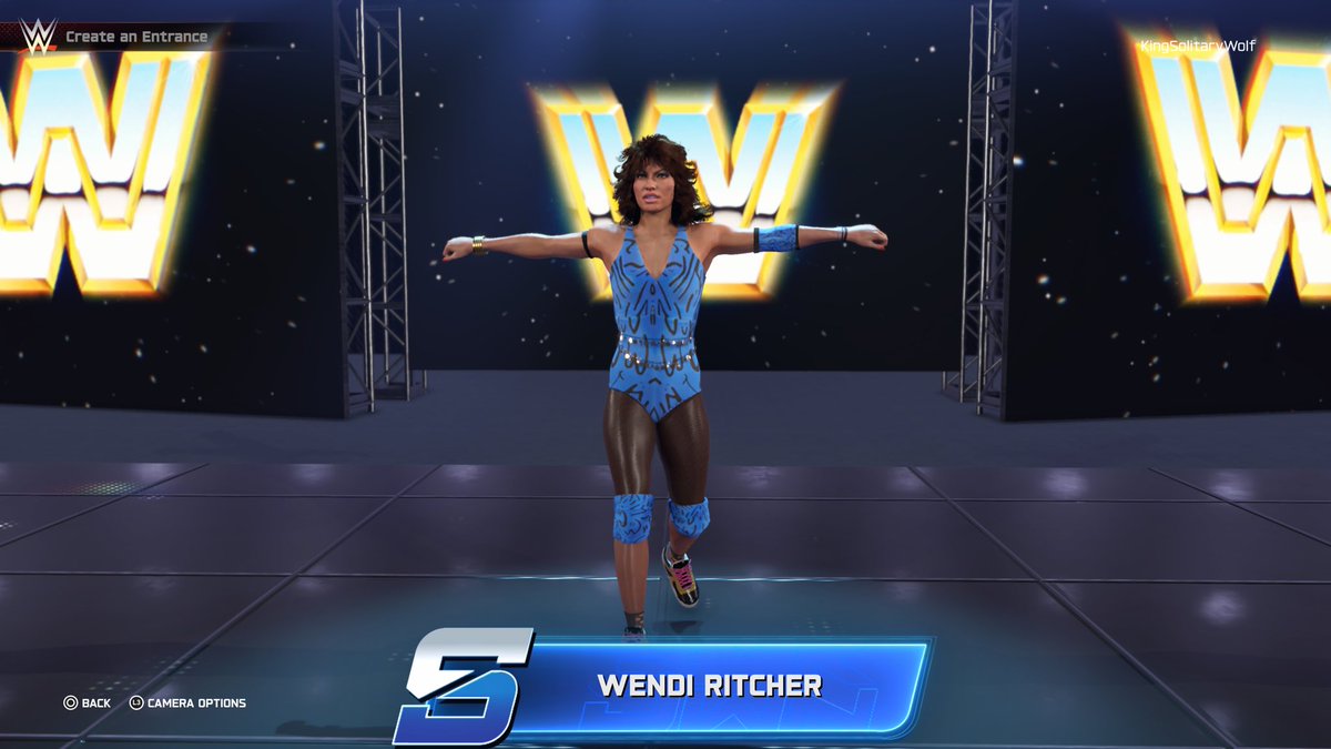 2KSWDivas's tweet image. #WendiRitcher preview. @WWEgames #WWE2k25