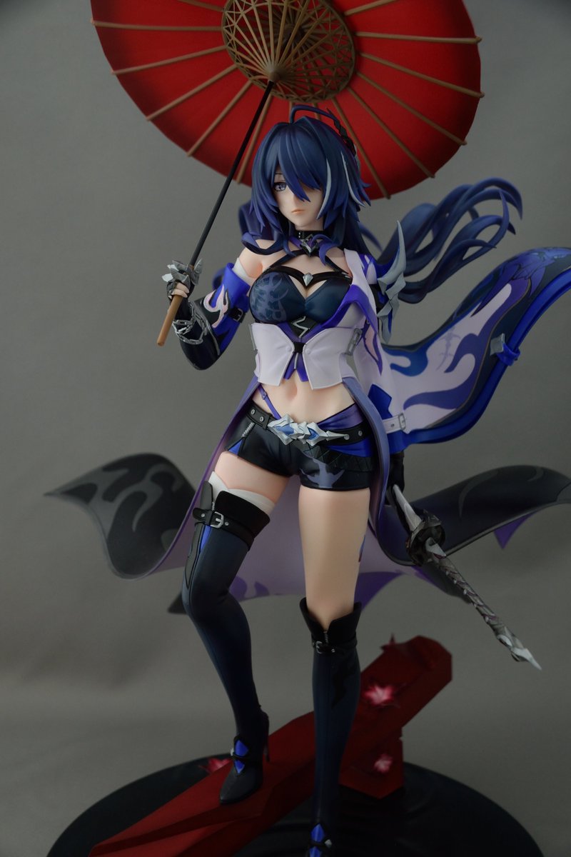 syam_shamo's tweet image. 黄泉のガレージキット完成！
情報量が多くて完成に時間がかかってしまいましたが圧巻キットでした。
原型：@AwakenTony　様
#ガレージキット　#崩壊スターレイル