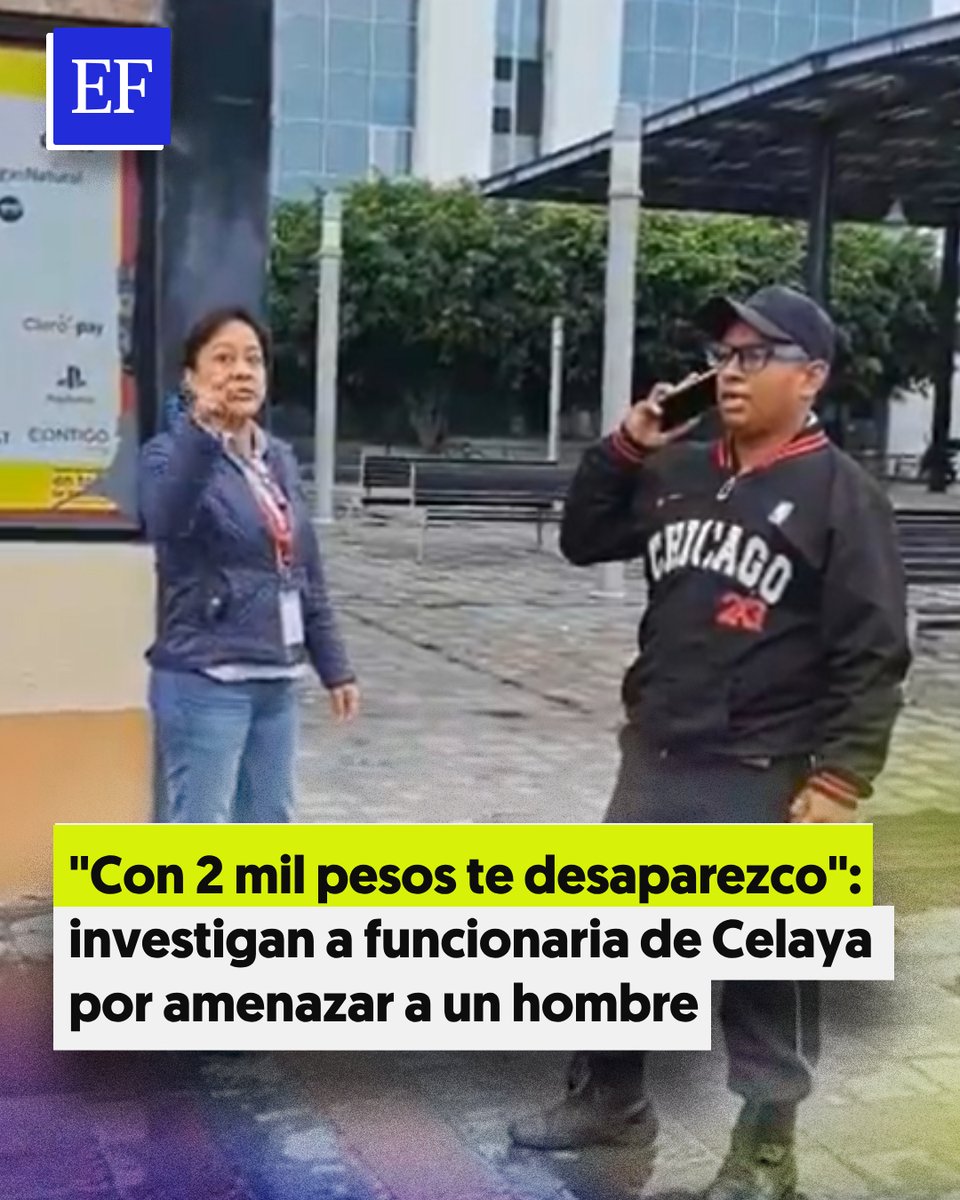 🚨 “A mí me cuestan dos mil pesos que te desaparezcan”, esas fueron las palabras de amenaza que expresó una funcionaria municipal de la Junta Municipal de Agua Potable y Alcantarillado de Celaya, Guanajuato, contra un hombre