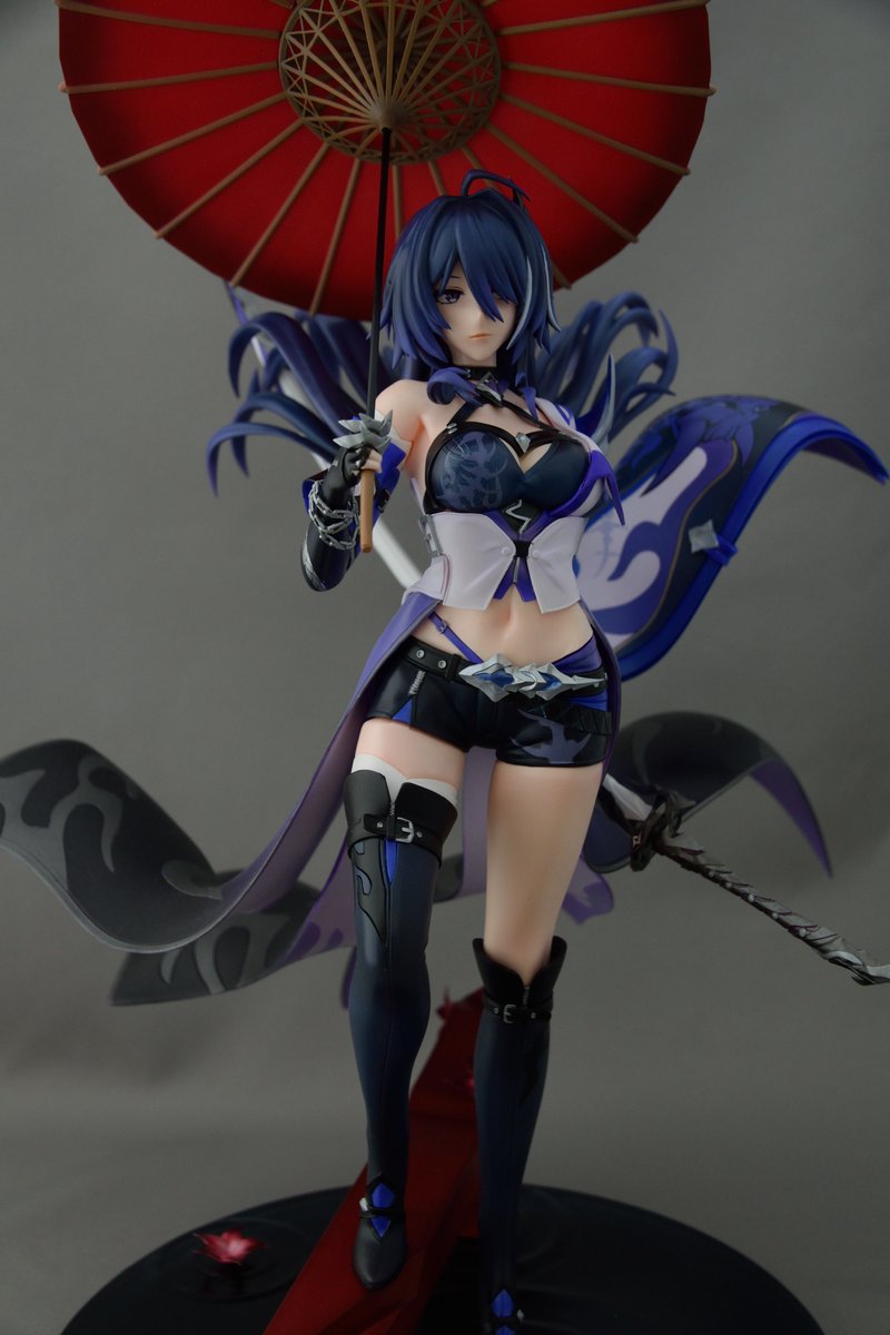 syam_shamo's tweet image. 黄泉のガレージキット完成！
情報量が多くて完成に時間がかかってしまいましたが圧巻キットでした。
原型：@AwakenTony　様
#ガレージキット　#崩壊スターレイル