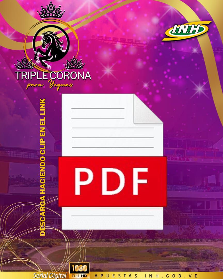 OFICIAL INH (@oficialinh) on Twitter photo #ResolucionesINH 📋|
• Disposiciones legales emanadas por la Junta de Comisarios del <a href="/OficialINH/">OFICIAL INH</a> durante la R27 del domingo 20 de julio en el Hipódromo Internacional #LaRinconada 🐴
➡️ files.fm/u/sw26cjtttz
#Hipismo #ResolucionesINH 📋|
• Disposiciones legales emanadas por la Junta de Comisarios del <a href="/OficialINH/">OFICIAL INH</a> durante la R27 del domingo 20 de julio en el Hipódromo Internacional #LaRinconada 🐴
➡️ files.fm/u/sw26cjtttz
#Hipismo
