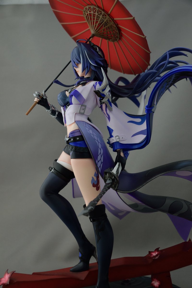 syam_shamo's tweet image. 黄泉のガレージキット完成！
情報量が多くて完成に時間がかかってしまいましたが圧巻キットでした。
原型：@AwakenTony　様
#ガレージキット　#崩壊スターレイル