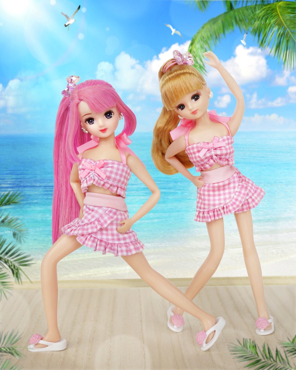 海の日 ♪ みさきちゃんとお揃いの水着でキュートに♡ まずは