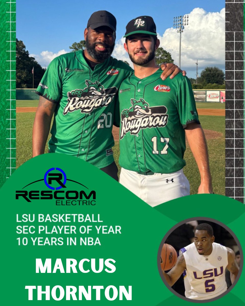 BRRougarou's tweet image. Ceremonial Pitches Tonight. Thanks Marcus Thornton and Journey with Rescom
#BatonRougeRougarou #Baseball #TCL #SummerBaseball #Gameday #FirstPitch
#AcadianaCaneCutters #Rescom