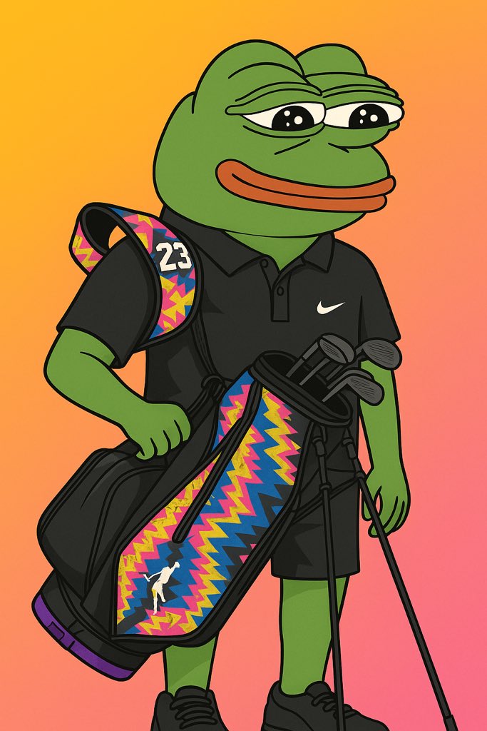 Whose hittin the links tomorrow? Cheap day $PEPE