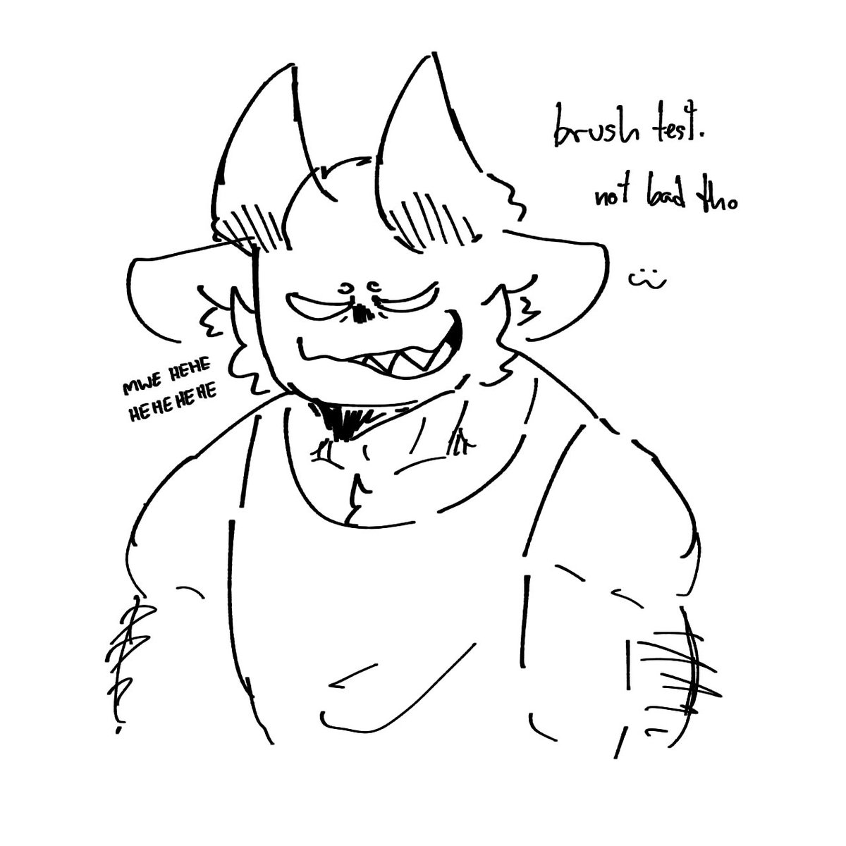 RuffterSmirk's tweet image. 🫴tried a new brush from oomf, pretty good tho :D✨️