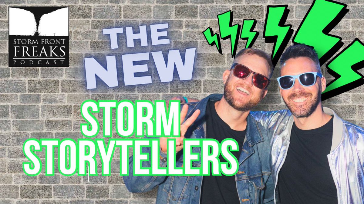 stormfrontfreak's tweet image. The BEST STORM Storytellers shared some amazing tales on the NEW episode of our podcast! Listen to #240 with Gabe Cox and Jeremy Hamann of @thestormreel on your favorite audio podcast player or watch on
youtube.com/live/93bUZiX8L…