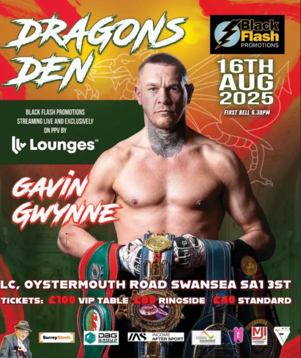 ThePunchersPod's tweet image. 𝗧𝗛𝗘 𝗠𝗘𝗥𝗧𝗛𝗬𝗥 𝗠𝗘𝗫𝗜𝗖𝗔𝗡 𝗜𝗦 𝗕𝗔𝗖𝗞!!!
@gavin1gwynne will make his in-ring return on August 16th at the LC2 against Owen Durnan on a stacked card in Swansea.
#WelshBoxing | 📸 @BlackFlashPromo