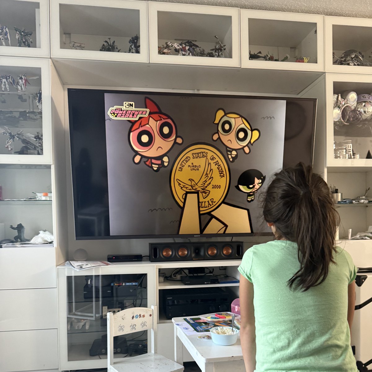 ChristianMSwan's tweet image. My daughter was describing a movie she wanted to watch with 3 girls that fight demons, one has black hair one has buns” —- say no more baby.. I gotchu