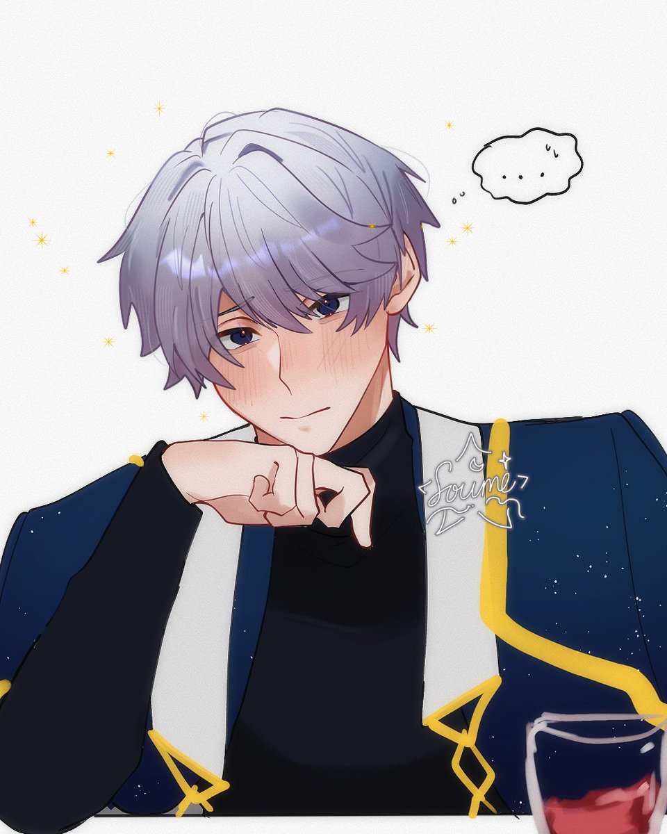 soumerinne's tweet photo. pov: u were out the whole day and he became this boy failure because he's clingy af and he misses you so bad he wishes you would just pour all your attention to him 

#obeymesolomon #obeyme https://t.co/39Ed8LOVDd