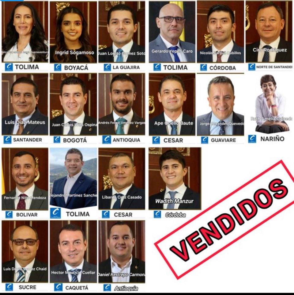 FernanMartinez's tweet image. Estos son los congresistas conservadores que apoyan a Petro y no precisamente por motivos ideológicos.

🎟️