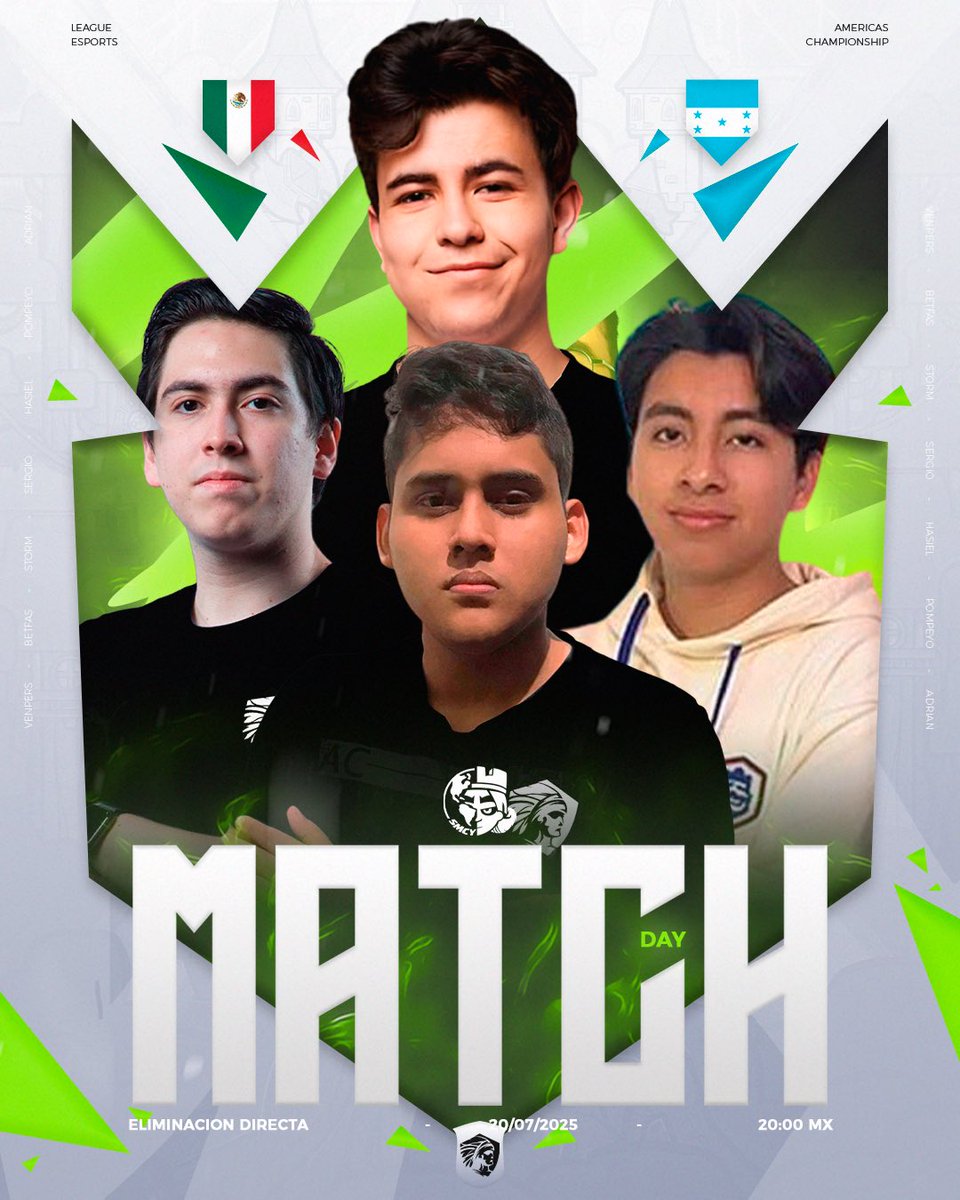𝐌𝐚𝐭𝐜𝐡•𝐃𝐚𝐲🟢⚪️🔴

Llegamos a playoff y nuestros aztecas están más que listos para enfrentar a un digno rival.

🏆: <a href="/CR_Supremacy/">Supremacy League</a> 
⏰: 20:00pm🇲🇽
🆚: <a href="/SelHondurasCR/">Team Honduras</a>
📺🇪🇸: twitch.tv/christianeln0b
🎙️🇪🇸: <a href="/ChristianElNob/">ChristianElNob</a>

¡Vamos con todo! 
#TeamMXCR 🇲🇽 #JuntosPorLaVictoria🤝