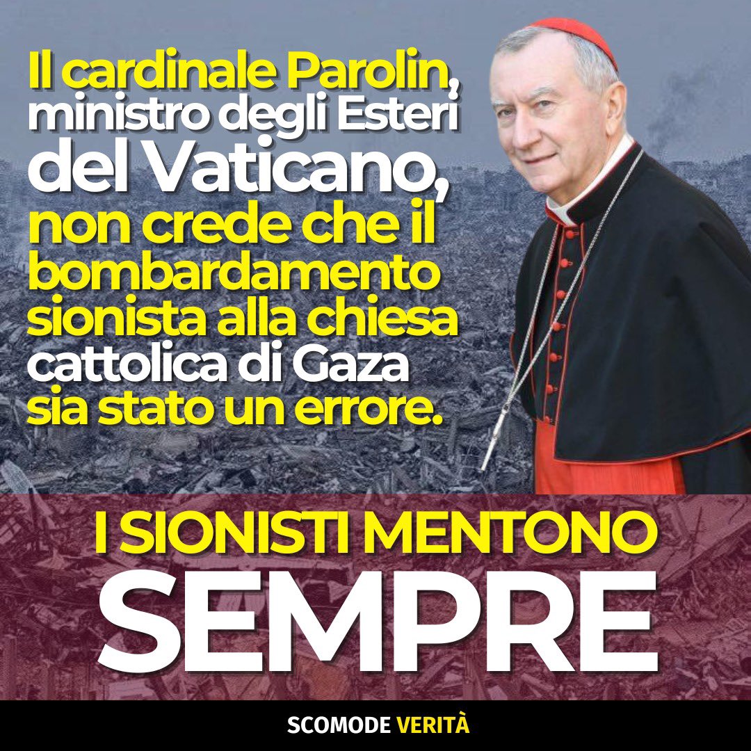 ale_dibattista's tweet image. Il nemico di Israele non è il terrorismo (se davvero lo fosse si dovrebbero bombardare da solo). Il nemico di Israele è la verità. Leggete qui 👉 alessandrodibattista.substack.com/p/le-bugie-dei… e iscrivetevi al mio canale Substack