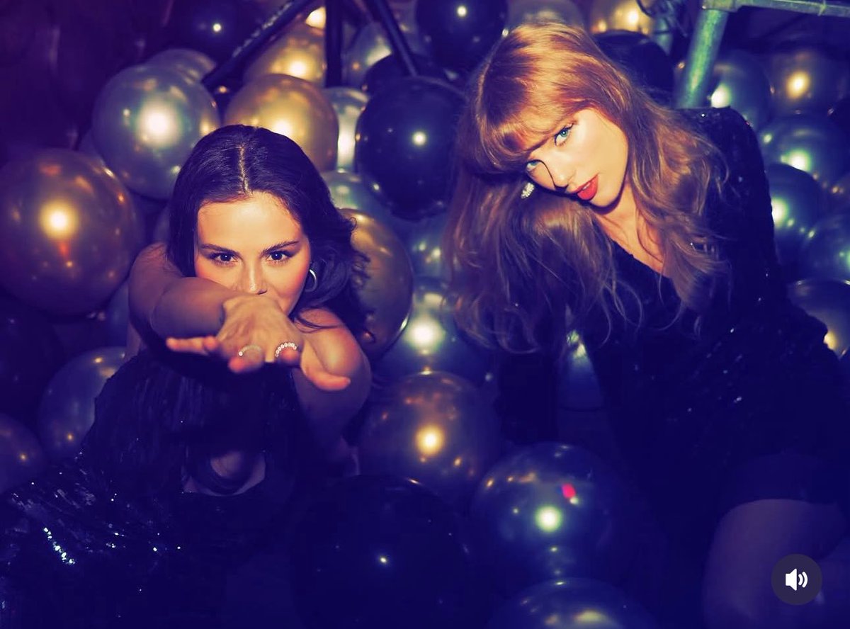 streamwithsg's tweet image. 🚨 Selena Gomez &amp;amp; Taylor Swift yesterday