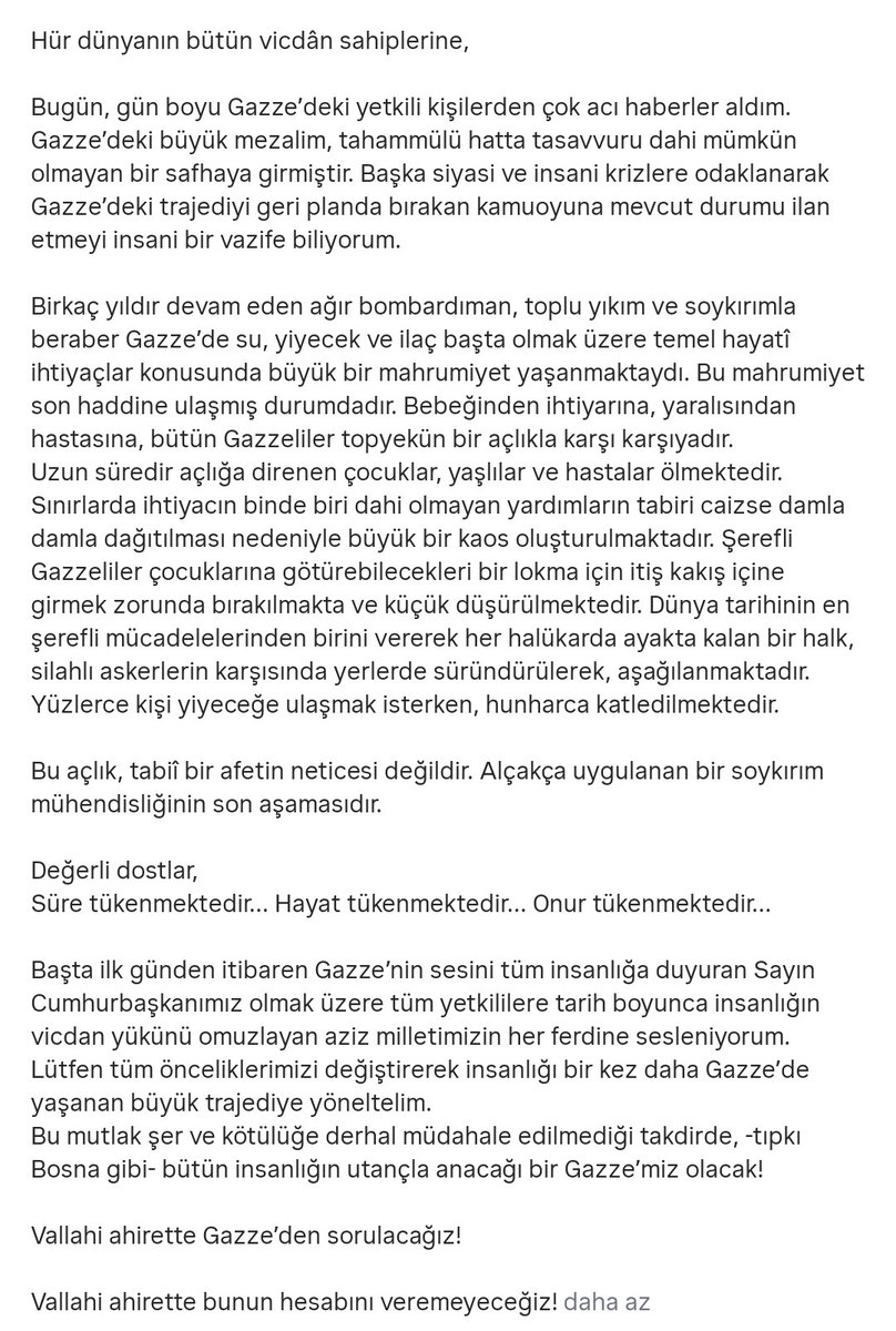 Gazze'yi unutmayın! 
#stopgenocideinGazza