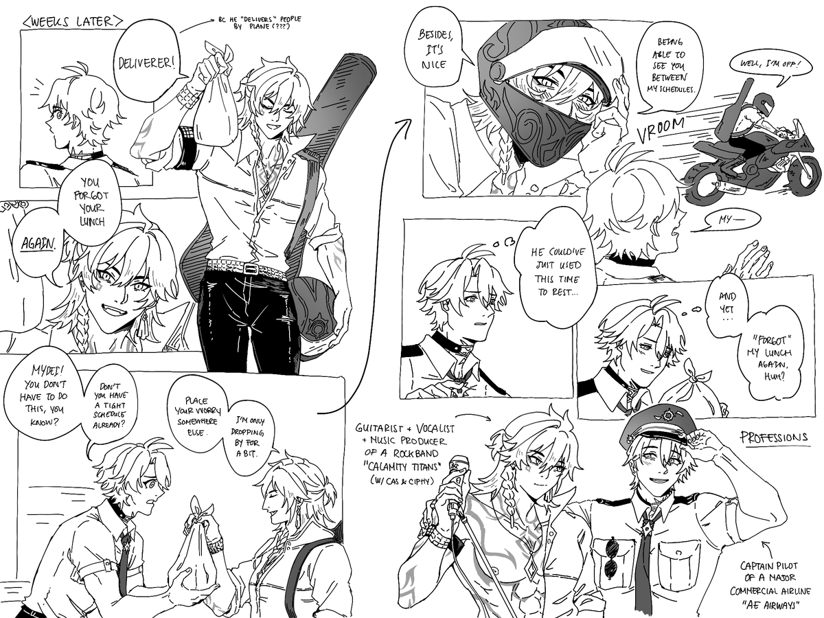 yaepyep's tweet photo. still can’t do more than silly doodles but here’s more of whatever this is :) #phaidei https://t.co/bDiUuyW3xY