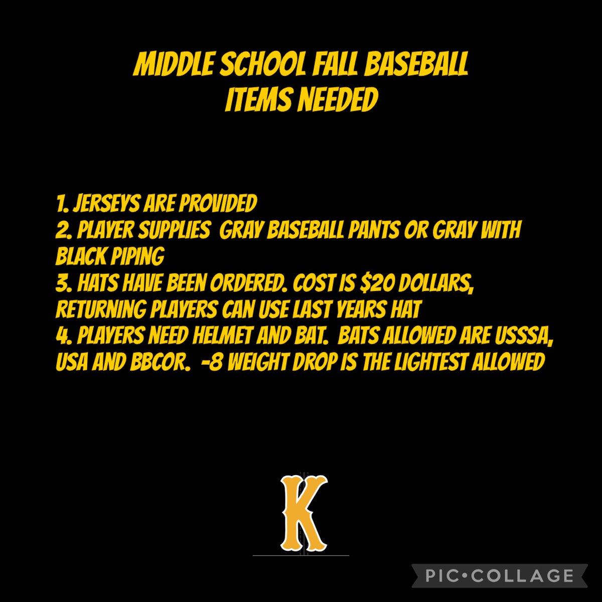Kouts Baseball tweet media