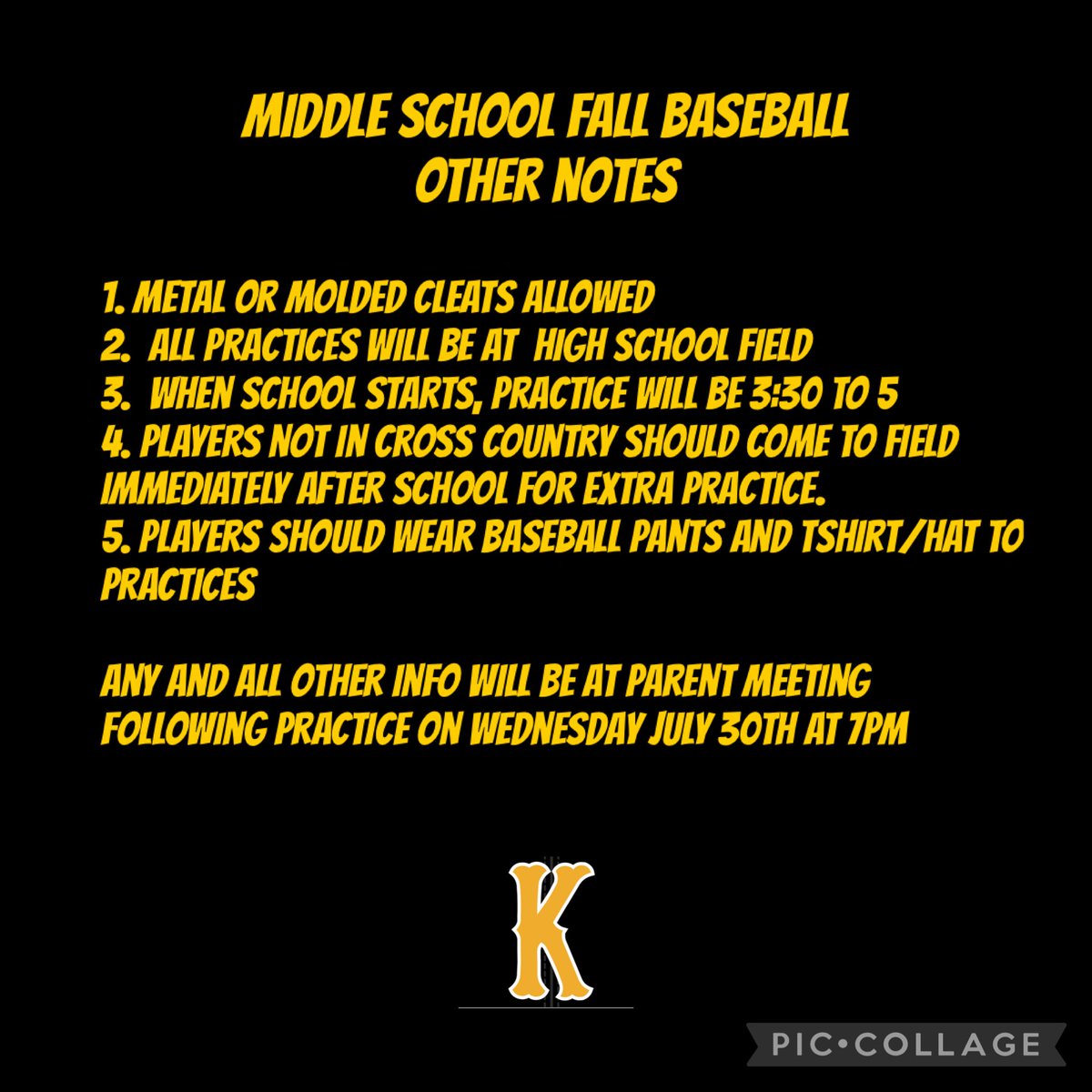 Kouts Baseball tweet media