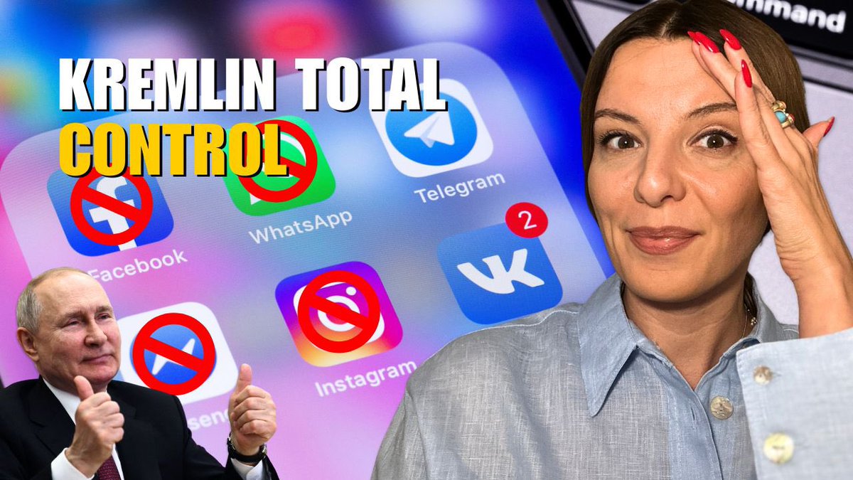 AnnaFromUA_YT's tweet image. KREMLIN TOTAL CONTROL & CENSORSHIP: PUTIN’S FEAR EXPOSED Vlog 1111: War in Ukraine
youtu.be/1UhAg6lnhug