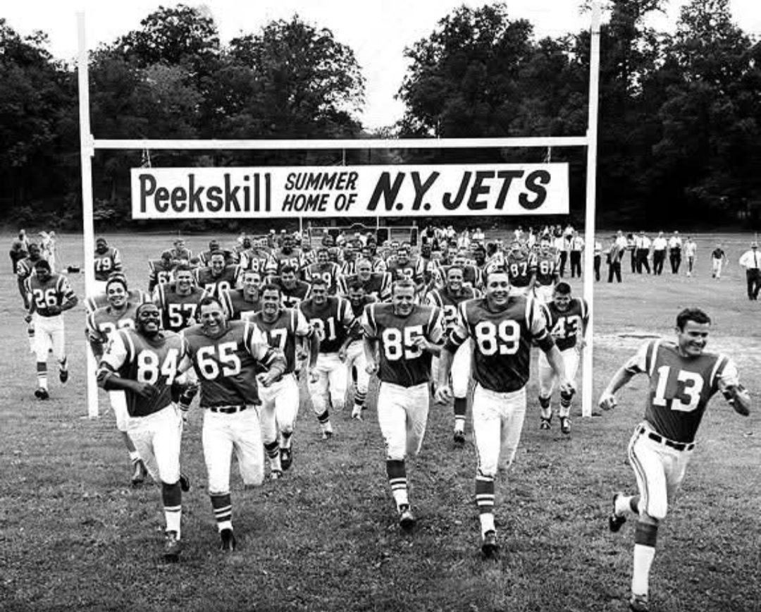 nyjetshistory's tweet image. #JetUp #Jetshistory #Jets #TrainingCamp #Peekskill