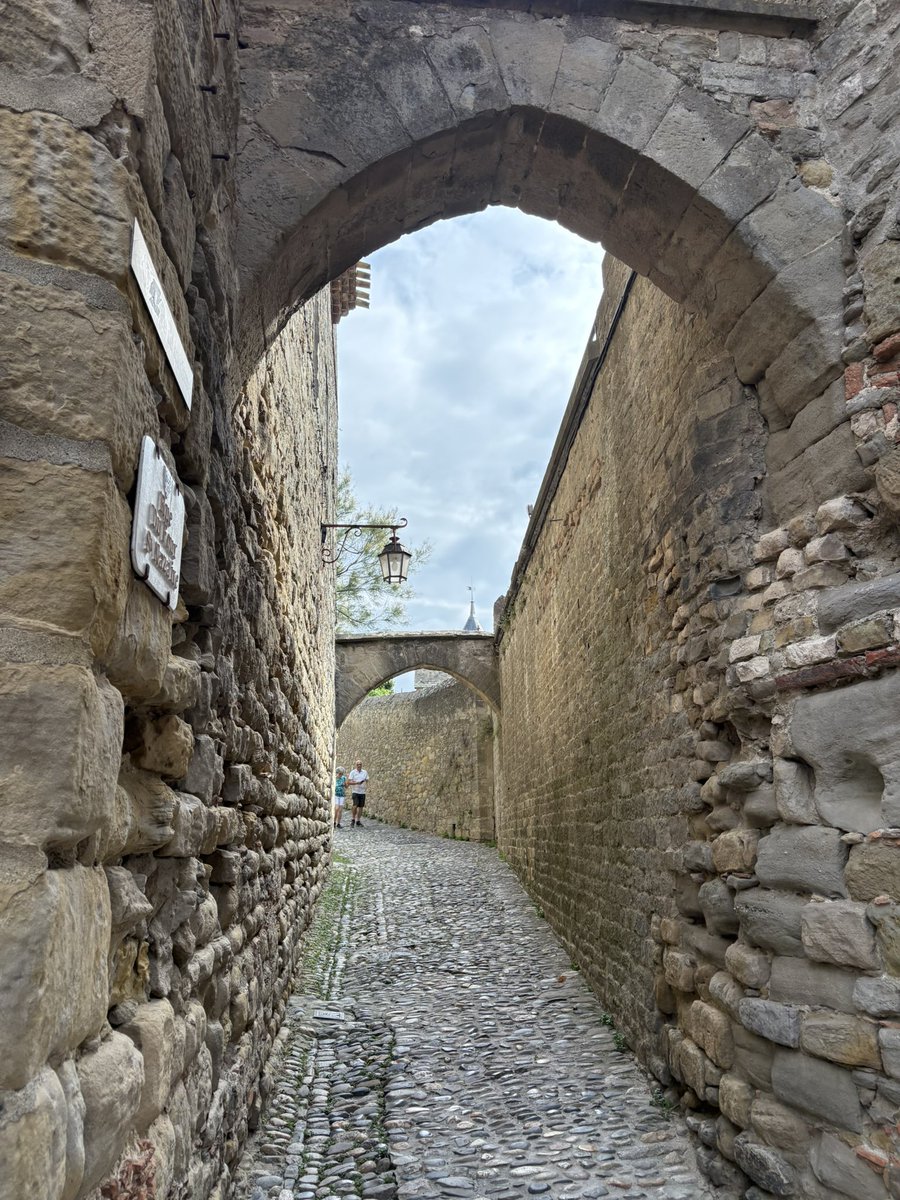 Étroite est la voie vers la félicité…. (Cité de Carcassonne, encore…)