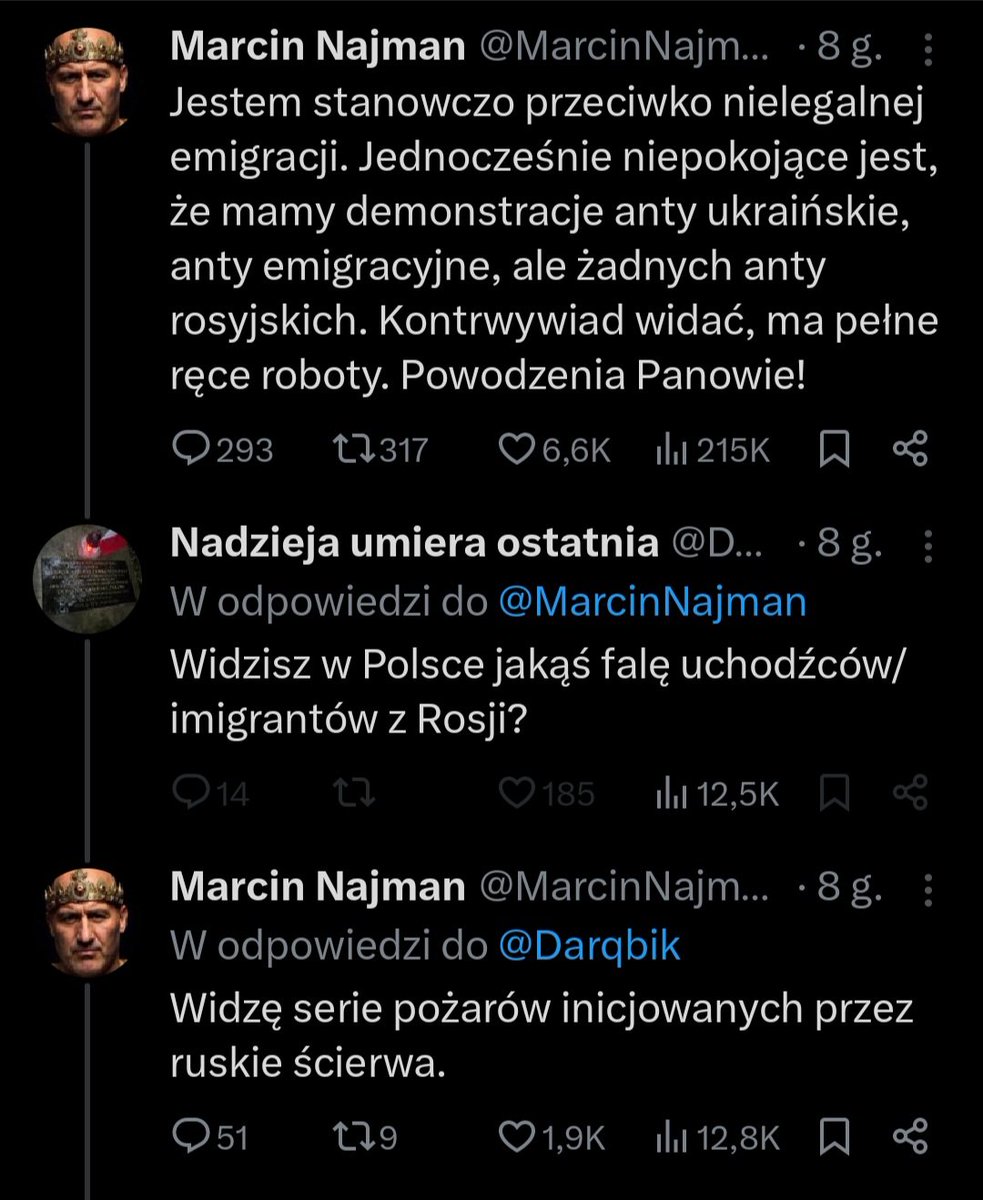 Exen's tweet image. Błagam was, namówcie @MarcinNajman na wyjazd ze mną na front... to będzie hit nad hity!!!! 😁👍