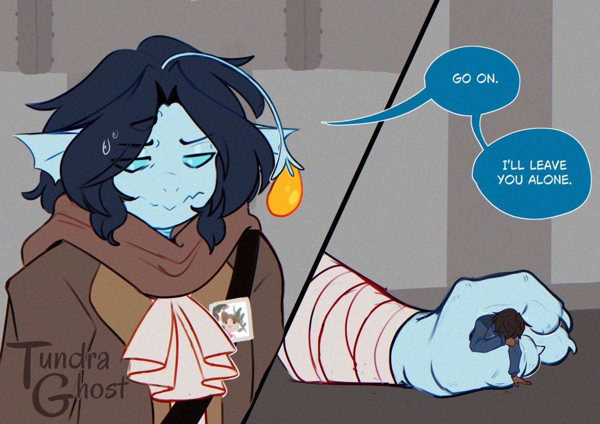 TundraGhost's tweet image. Watch as I draw him inconsistently every pic 👌
He&apos;s not dealing with your waterworks, Wren
#SebastianSolace #RobloxPressure #PressureOC