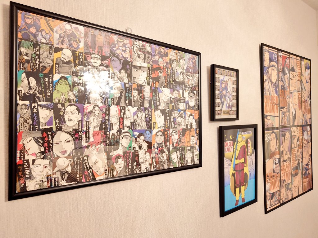usagimochi1984's tweet image. 展のコ一スター、やっと額装した!🙌縦横ぴったりの額が見つからなくて縦は数ミリずつ重ねなきゃいけなかったのが悔しい、やっぱりオ一ダ一メイドの額にするべきだったかも😭(これは元々モザイクア一トパズル用に買ったのに私が一向にパズルを進められていないので一旦転用した額…パズルもやろうね🙈)