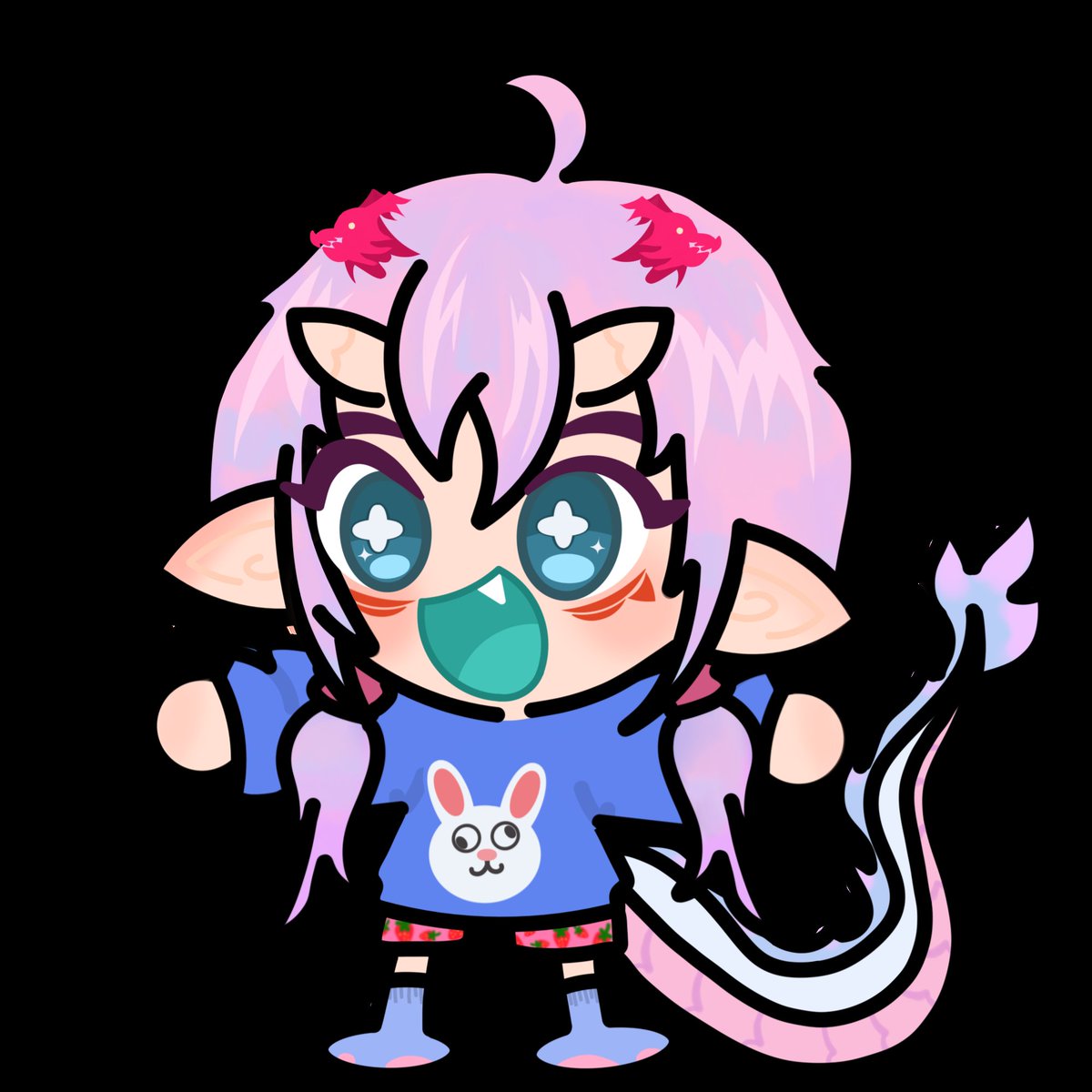 YaoMeiVT's tweet photo. @chyarubbi Thats meee, im a slime dragon <3 https://t.co/BXwEX70Dch