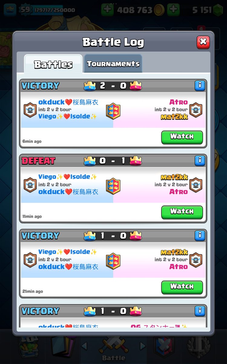 We won the  2v2 tournament 20$
Thanks to my goat <a href="/okduck19/">okduck</a> best player fr
And thanks to <a href="/Intuition_cr/">Intuition</a> for hosting