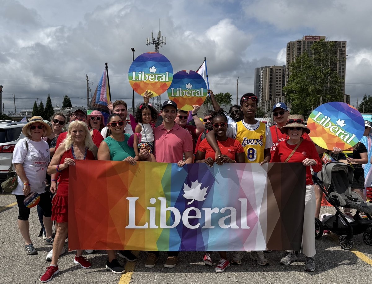 pfragiskatos's tweet image. With family and friends today at the annual Pride London Parade. Thank you very much to the organizers for another great event. Perfect weather and a fantastic turnout. Happy Pride! #ldnont