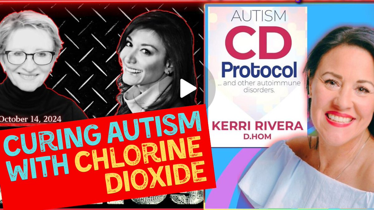 cheeseslave5's tweet image. Did you know you can CURE AUTISM with chlorine dioxide? Watch: annmariemichaels.com/curing-autism-…
Kerri Rivera has been helping thousands of families recover their kids. She got completely deplatformed... I included a link to her new book in the blog post so you can order a copy.
