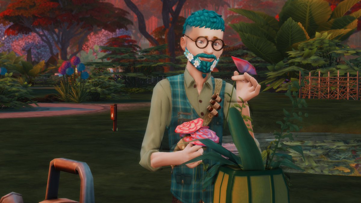 simsbyfinch's tweet image. Owning a flower arranging workshop in Innisgreen just seemed like the right call. 💐
#TheSims4 #TheSims4EnchantedByNature #EACreator